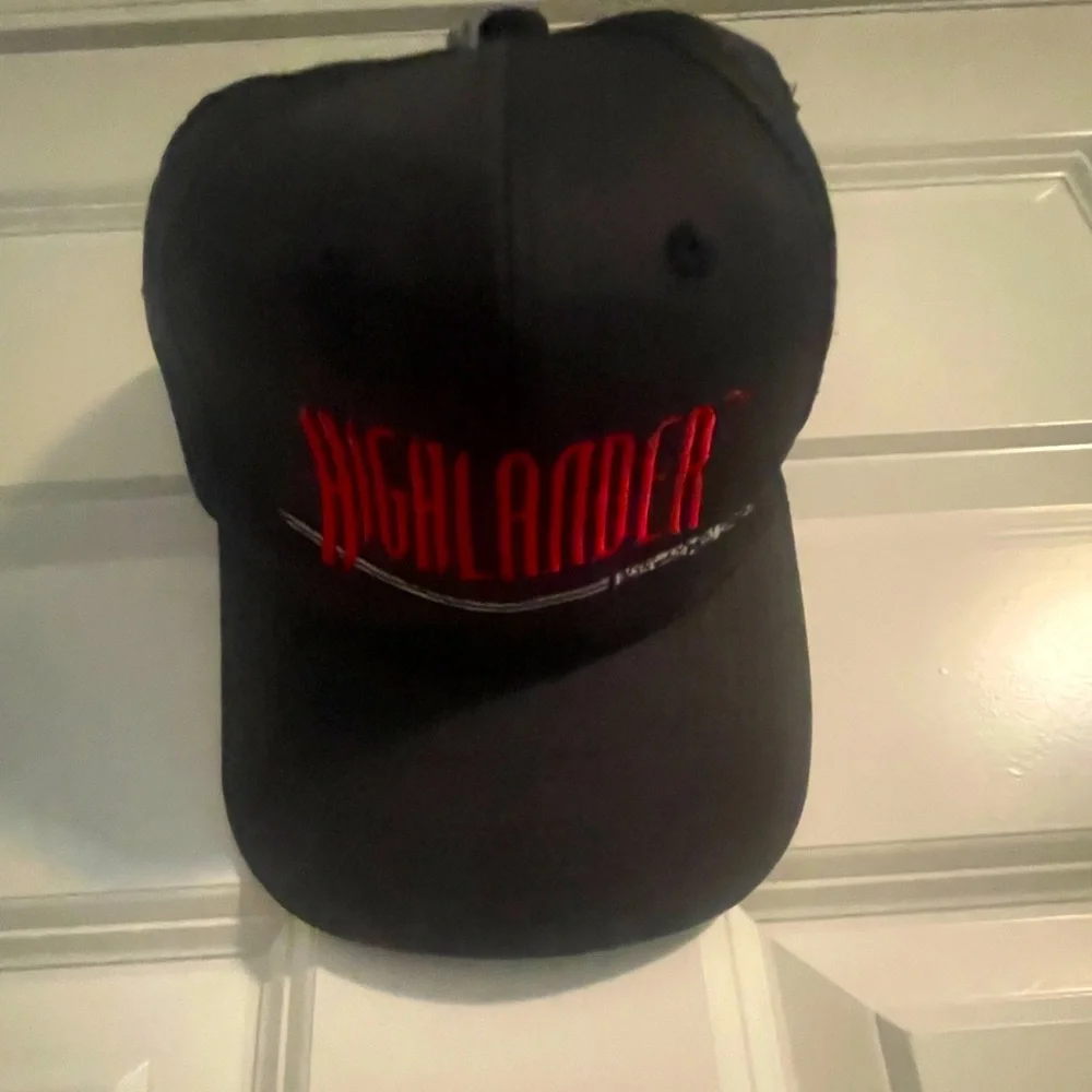 Vintage highlander movie promo hat - Picture 1 of 3